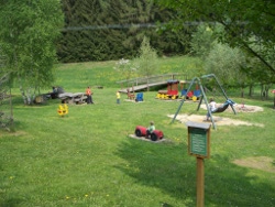 Kirchbachaue in Stamsried mit Spielplatz